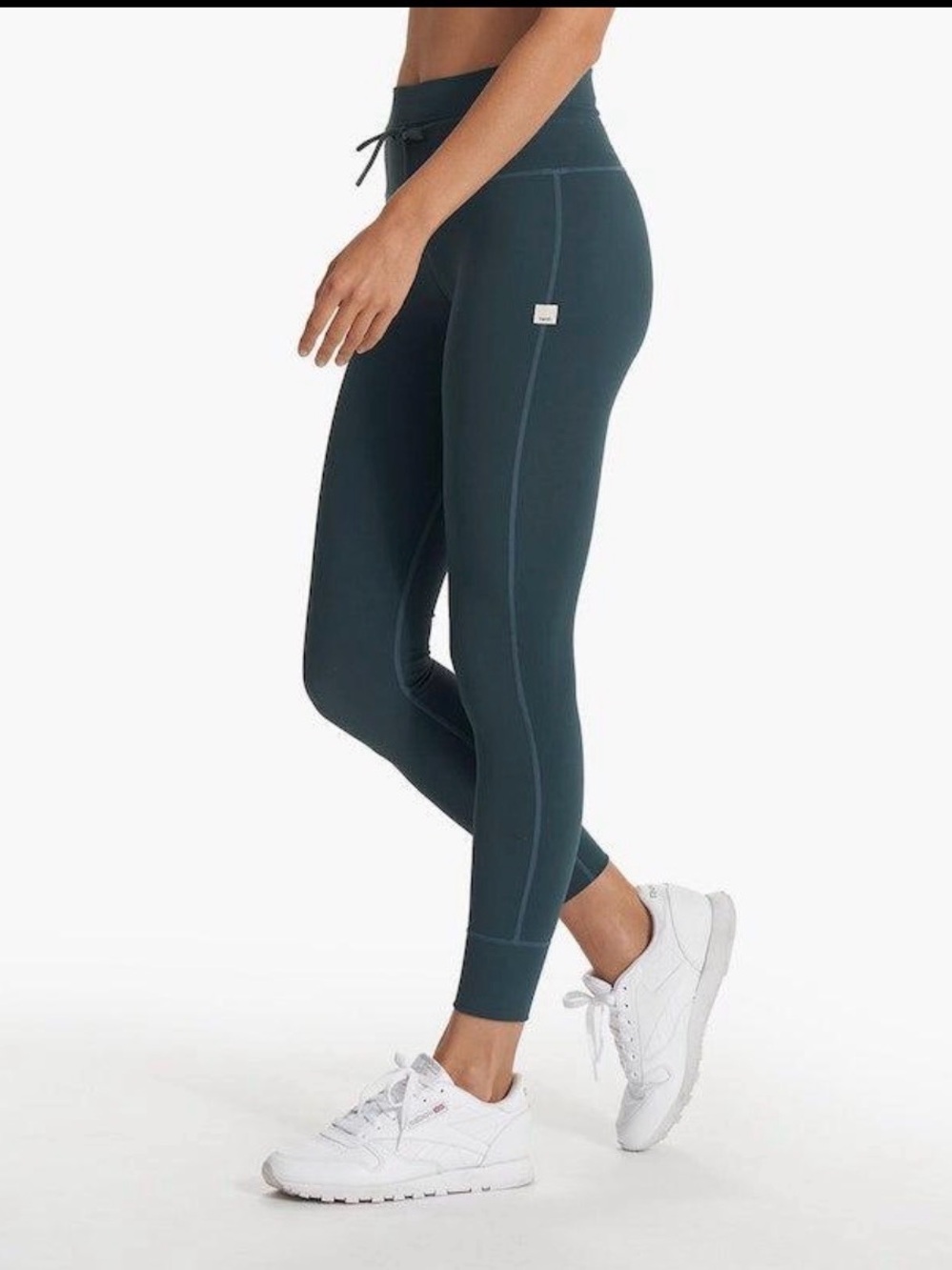 Vuori Daily Legging Beryl Deep Teal Green Size M